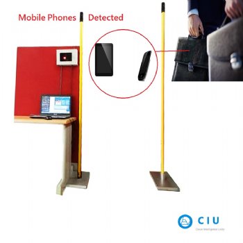 Standby Idle Mobile Phone Prison Wall Through Detector