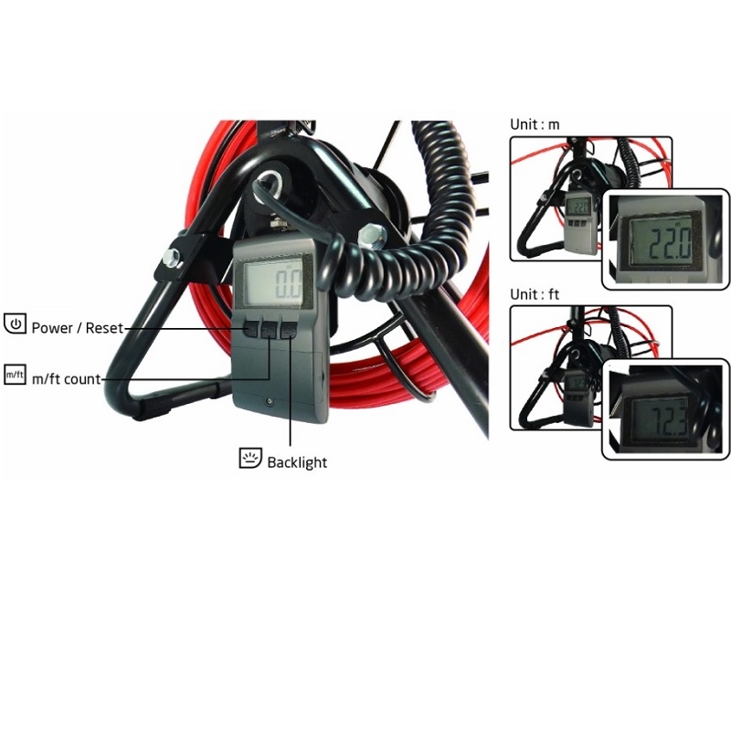 Push Inspection Camera DVR-Meter