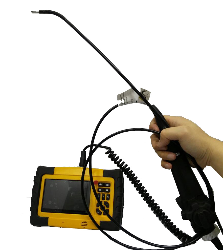 Tactical Wireless 4 Way Articulation Inspection Camera Borescope w/IR _ DVR Receiver