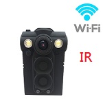 IR Wi-Fi Night Vision 1080P Cámara desgastada con cuerpo súper liviano