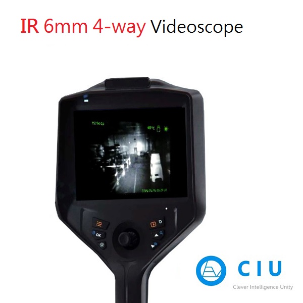 4-Way 6mm Nigh Vision Articulation Tactical Videoscope Inspection Camera