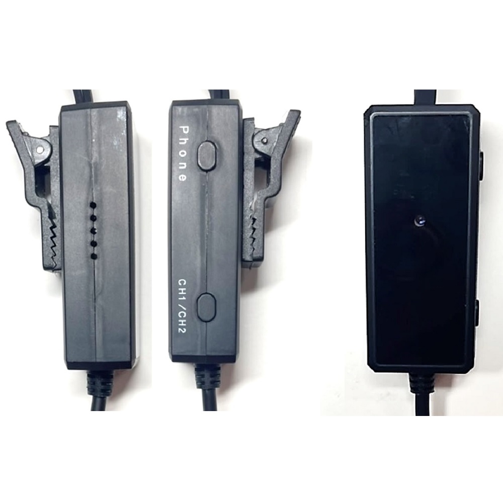 HD Dual Lens OTG Spy Hidden Earphone Camera_Switch Box