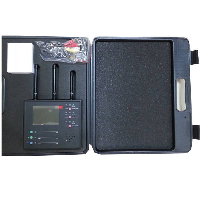 Mini detector de cámara espía inalámbrica de 1,2 / 2,4 / 5,8 GHz (buscador) RFD-06